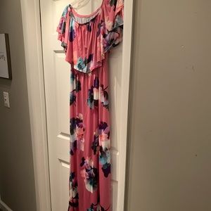 Women’s Maxi off-the-shoulder Dress